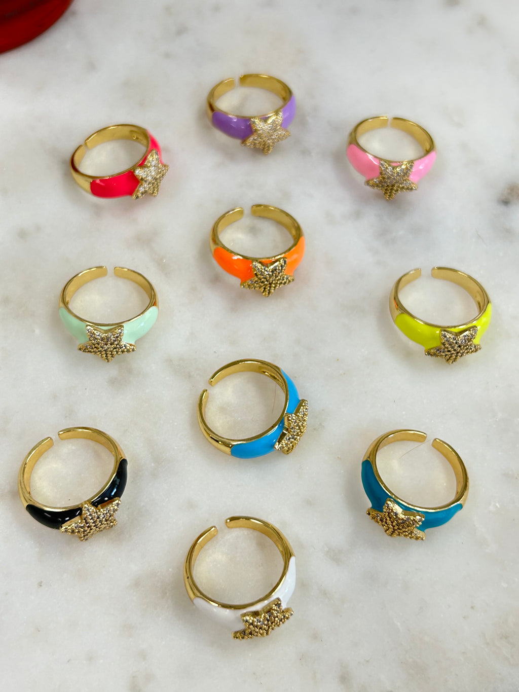Color Star Ring
